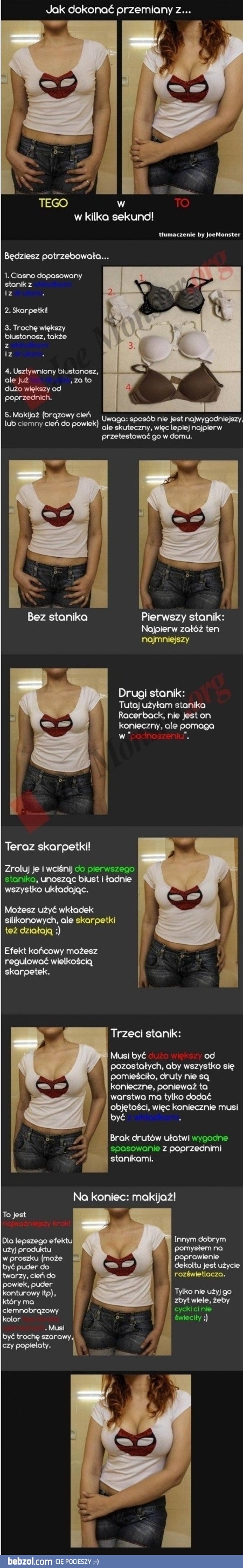 Sposób na duże piersi