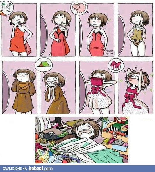 Przychodzi w życiu kobiety taki dzień, kiedy...