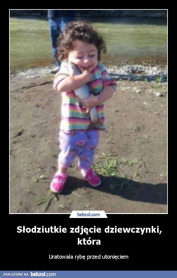 Słodziutkie zdjęcie dziewczynki, która