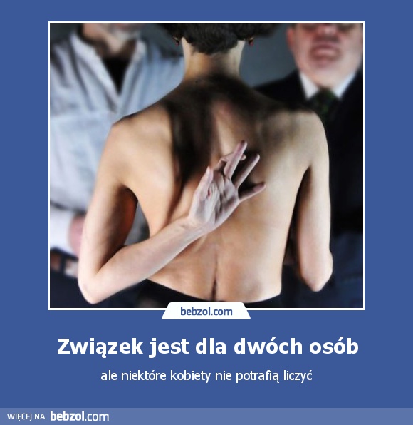 Związek jest dla dwóch osób