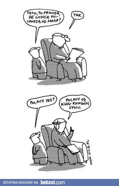 Czy Polacy pochodzą od małp?