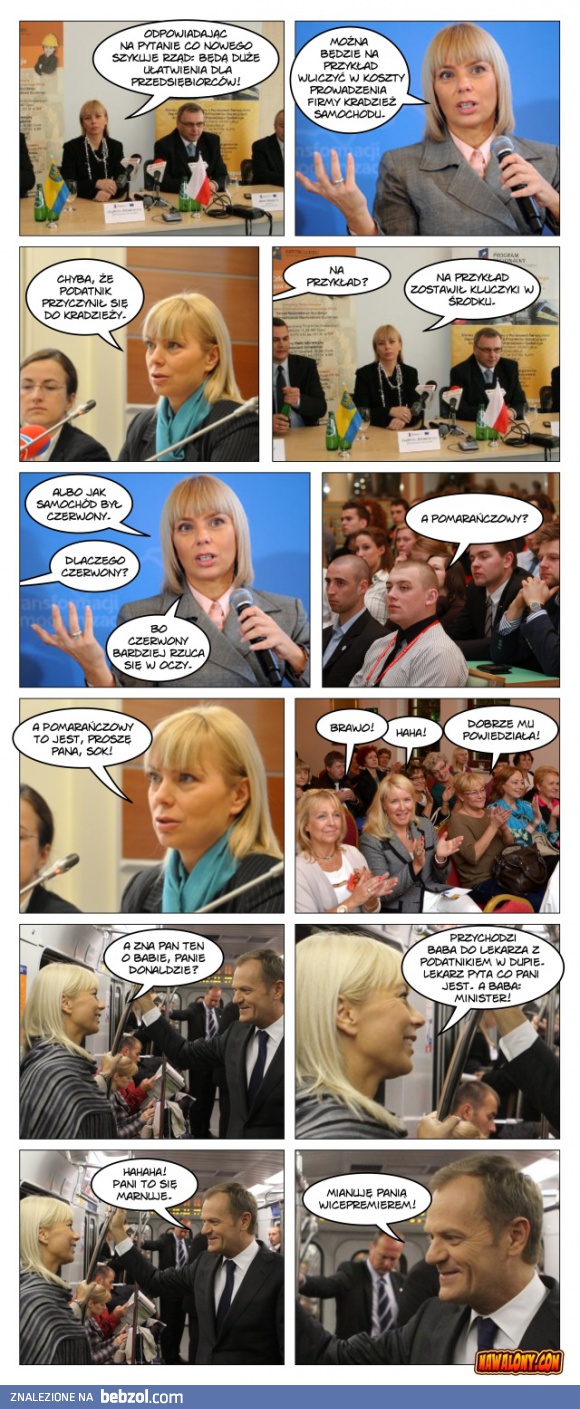 Najpopularniejszy minister w rządzie