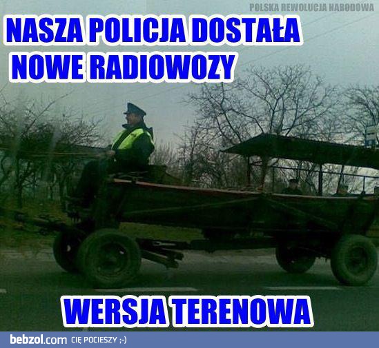 Nowe radiowozy