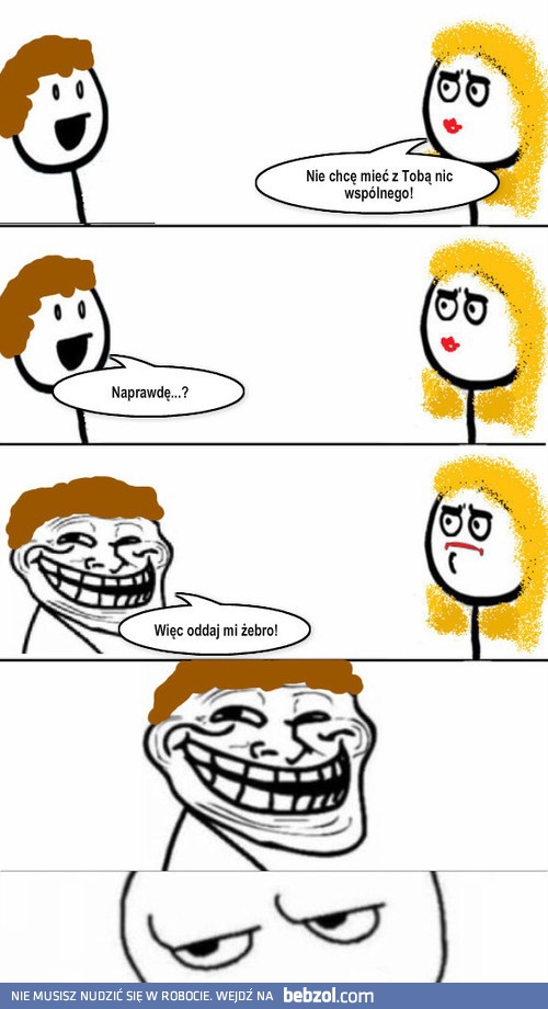 Nie chcę mieć z tobą nic wspólnego