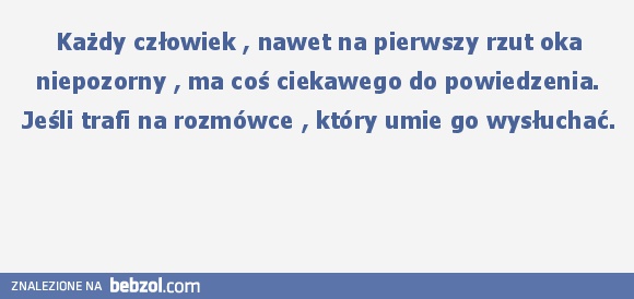 Warto nauczyć się słuchać innych
