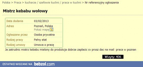 Poszukujemy mistrza!