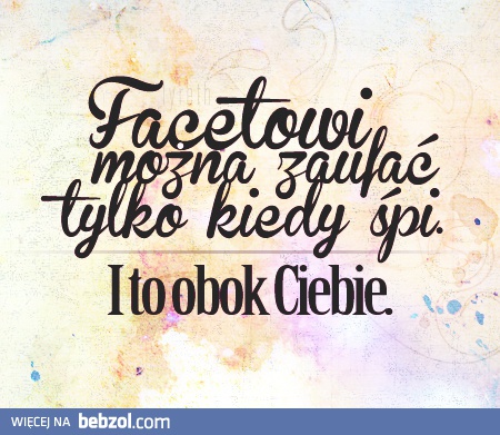 Zaufanie do mężczyzny