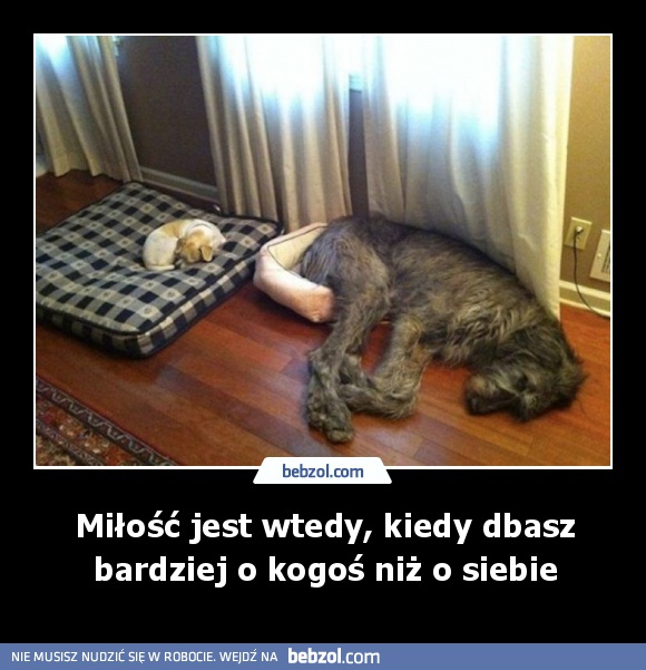 Miłość jest wtedy, kiedy...