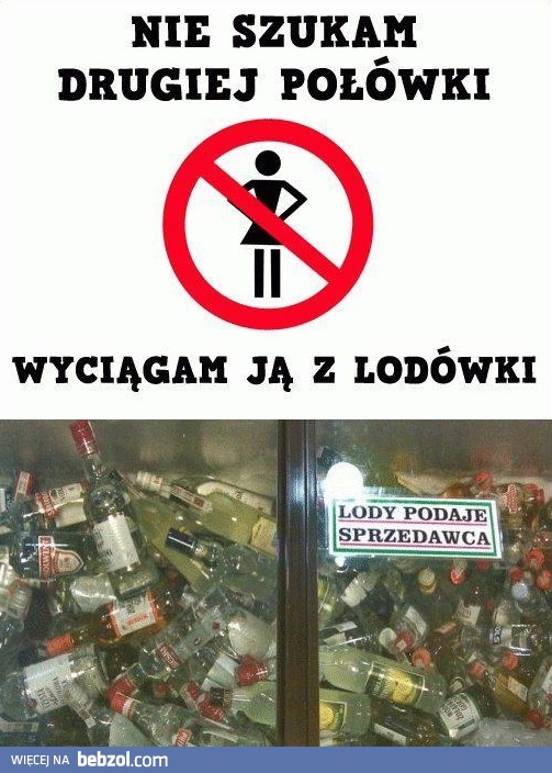 Nie szukam drugiej połówki...