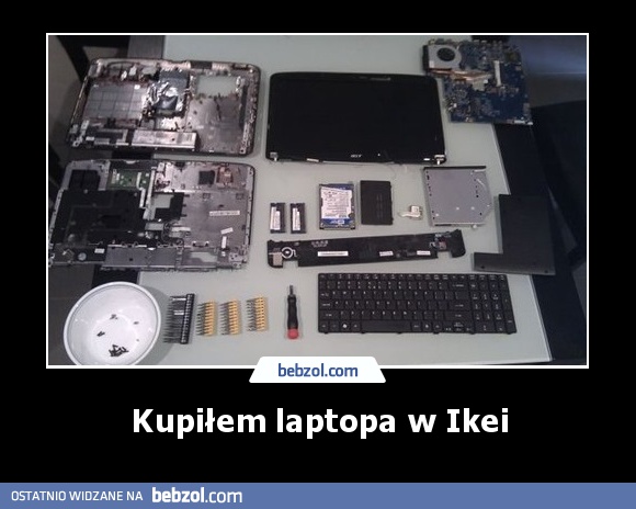 Kupiłem laptopa w Ikei
