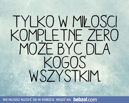 Tylko w miłości