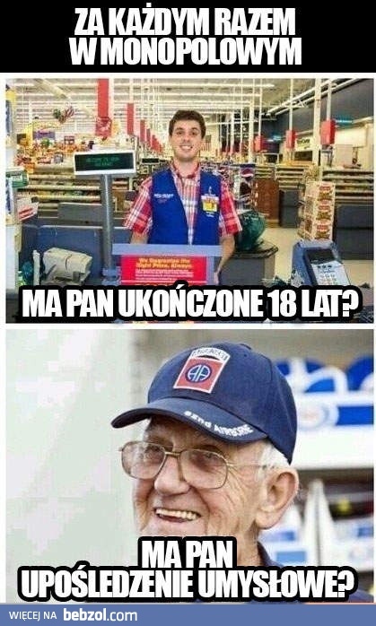 Ma pan 18 lat?