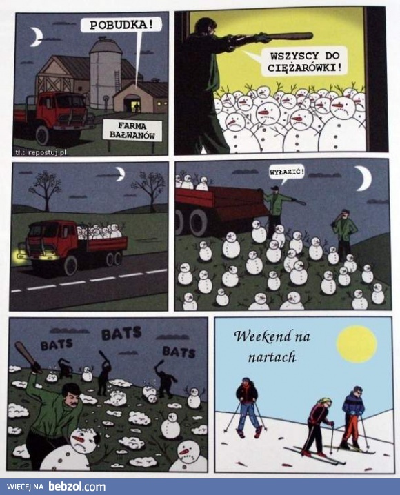 Skąd się bierze śnieg na stokach?