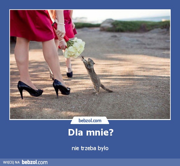 Dla mnie?