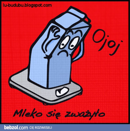Mleko się zważyło