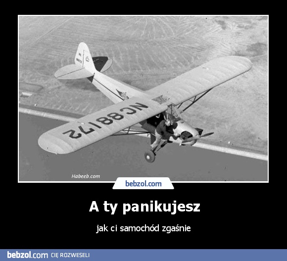 A ty panikujesz