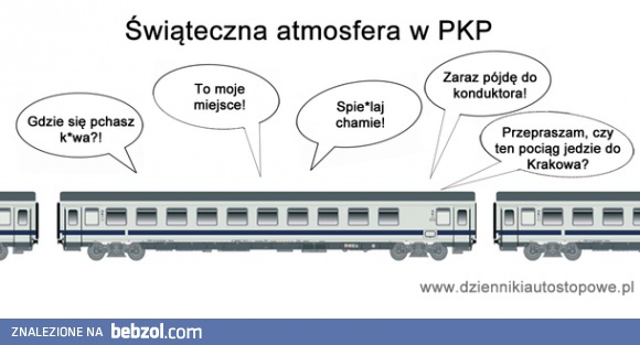 Świąteczna atmosfera w PKP