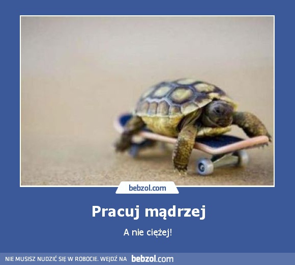 Pracuj mądrzej
