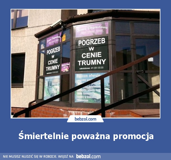 Śmiertelnie poważna promocja