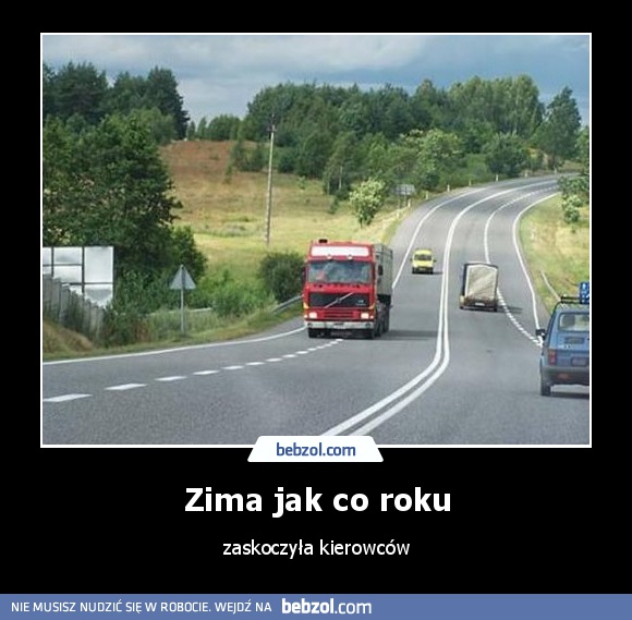 Zima jak co roku
