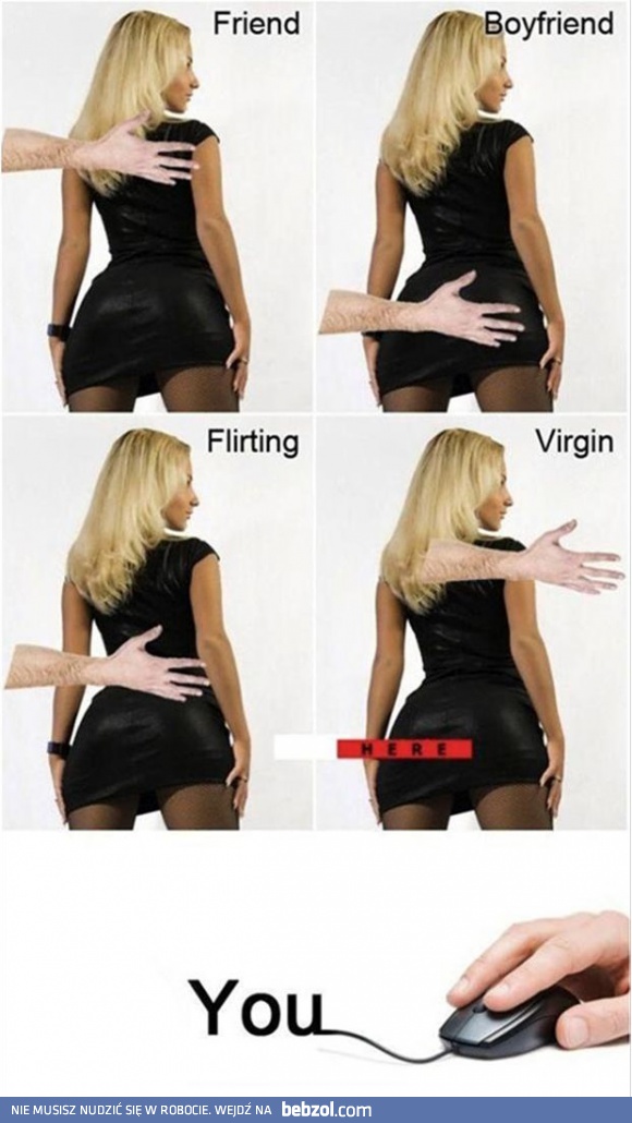 Pozycja ręki powie wszystko