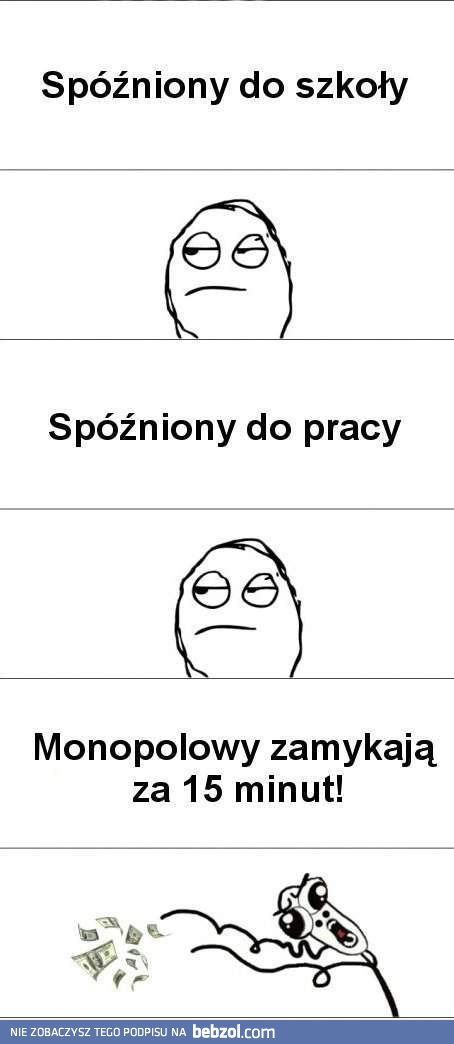 Różne rodzaje spóźnienia