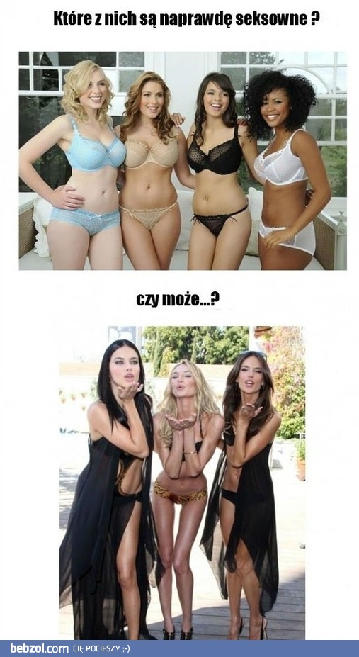 Które z tych kobiet są piękne?