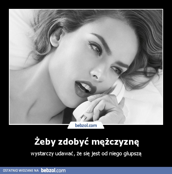 Żeby zdobyć mężczyznę