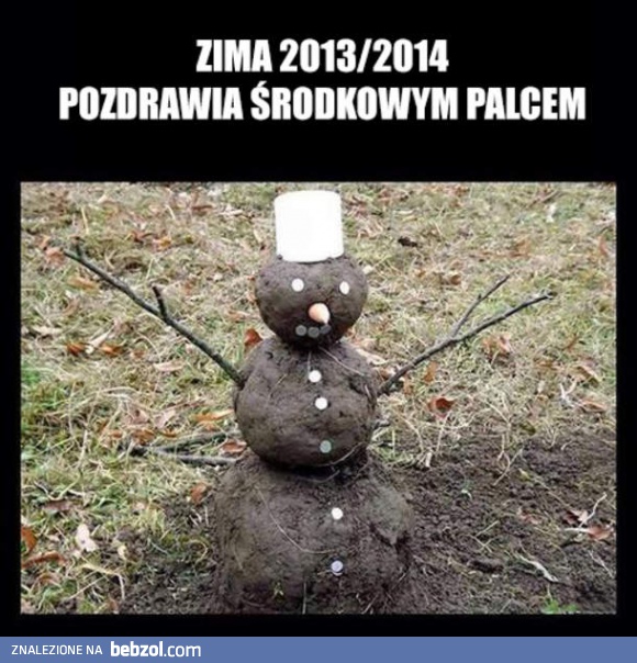 Tegoroczna zima