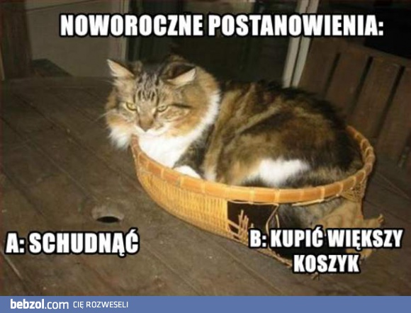 Noworoczne postanowienia
