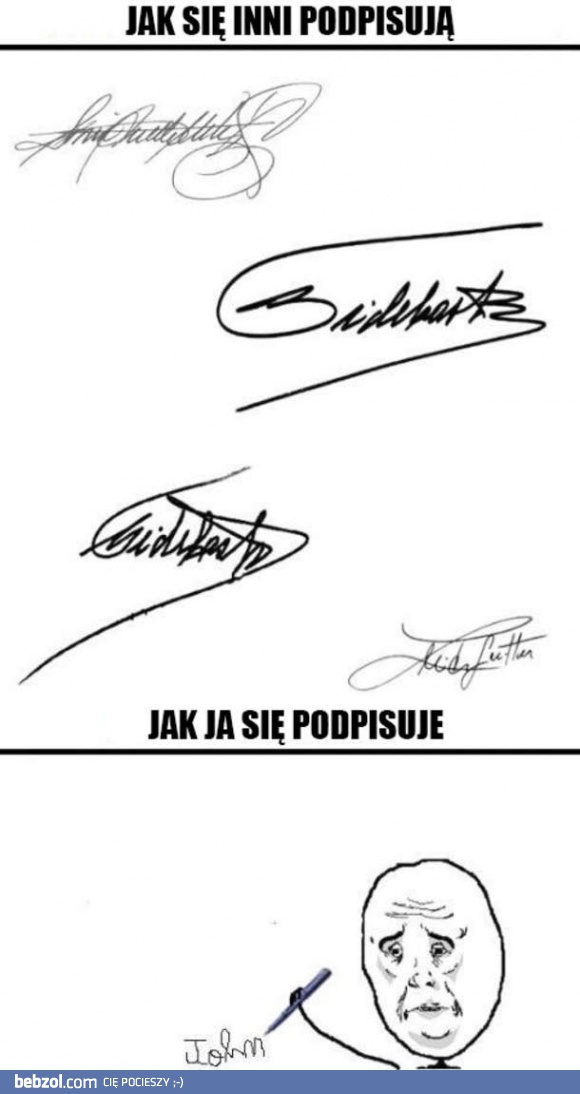 Mój podpis