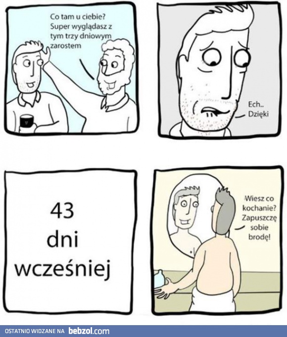 Trzydniowy zarost