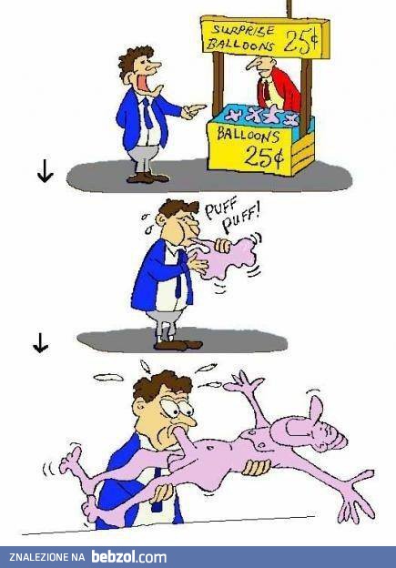 Balonik niespodzianka