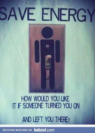 Oszczędność energii wytłumaczona najlepiej jak się da