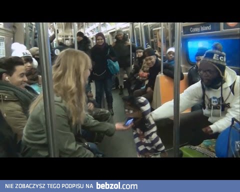 Brzuchomówca wyrywa laski