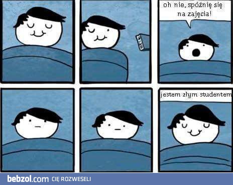 Zły student