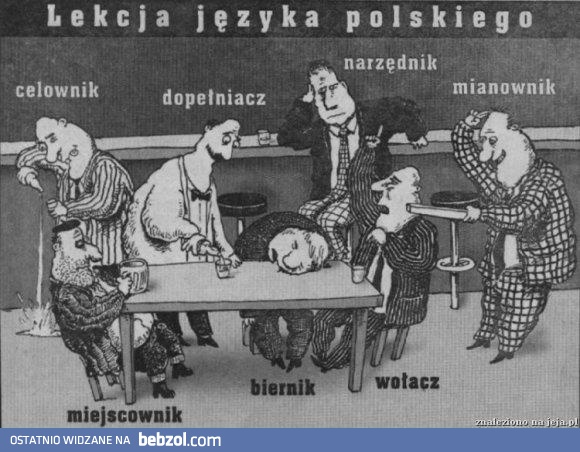 Lekcja języka polskiego