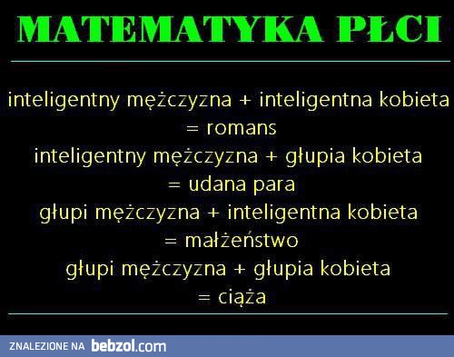 Matematyka płci