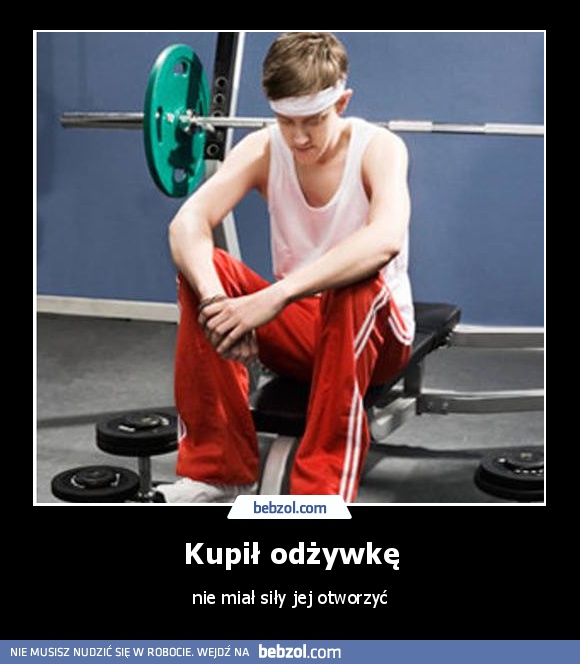 Kupił odżywkę