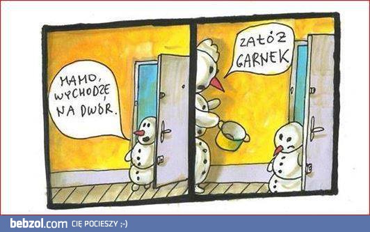 Nie zapominajcie o czapce!