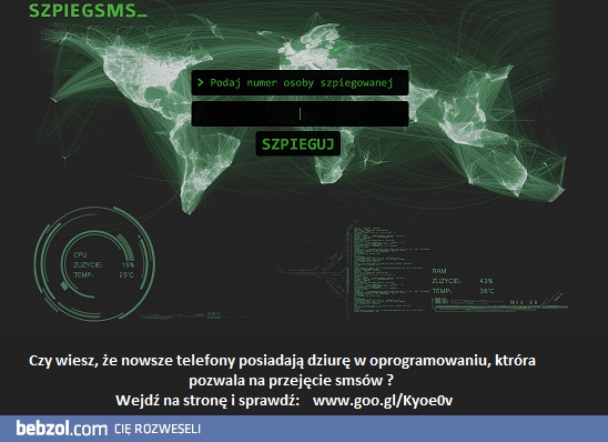 Sms, a pomyślec że kiedyś był bezpieczny.