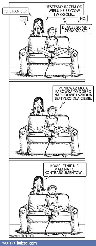 Kochanie dlaczego mnie zdradzasz?