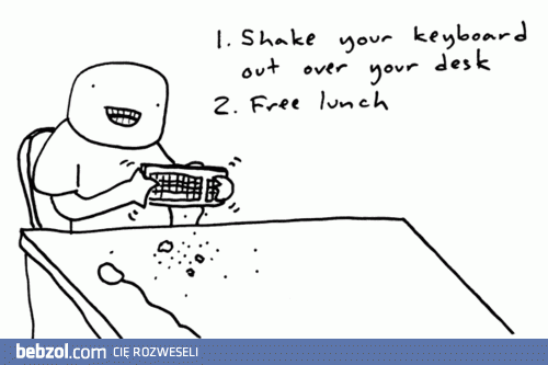 Potrząśnij klawiaturą