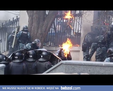 Ukraina zamieszki  Kijów. 