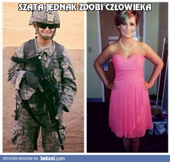 Szata jednak zdobi człowieka