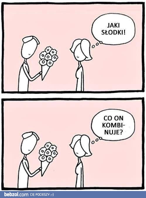 Jaki słodki facet...