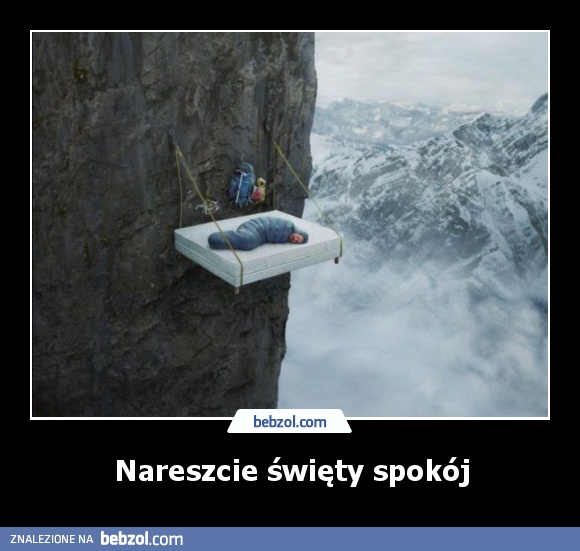 Nareszcie święty spokój