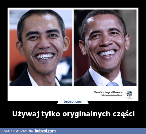 Używaj tylko oryginalnych części