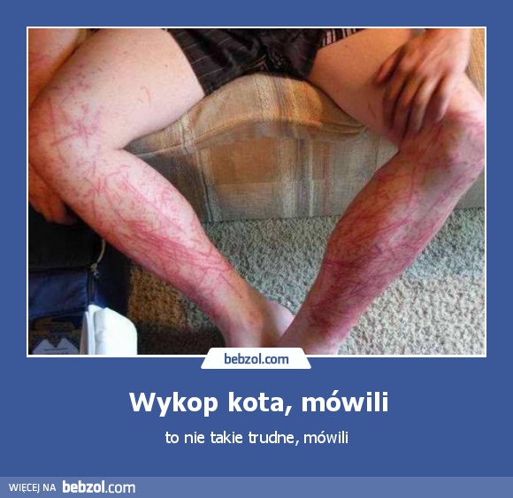 Wykop kota, mówili