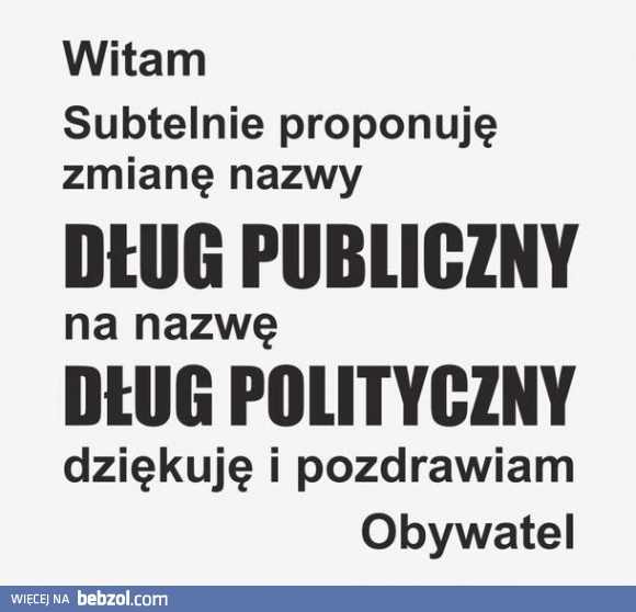 Obywatel apeluje